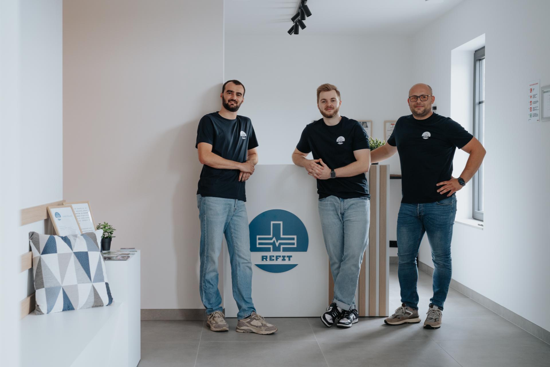 Het team van Refit kinesitherapie in Pelt met een actieve visie op beweging en herstel